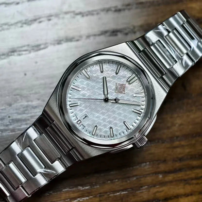 IX&DAO 2025 Novo Relógio Masculino Warrior Automático Mecânico 37mm Movimento Miyota 9015 Safira Aço Inoxidável Impermeável 10Bar BGW