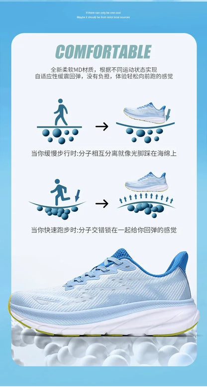 Ténis desportivos casuais 2025 para corrida, outdoor, confortáveis para primavera/verão, antiderrapantes, unissexo para homem e mulher, sapatilhas de treino macias para homem