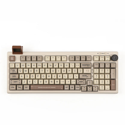 EPOMAKER RT100 95% Gasket-Mounted Wired/Bluetooth/2.4G Wireless Mechanical Keyboard with Multi-media Knob & Mini Display