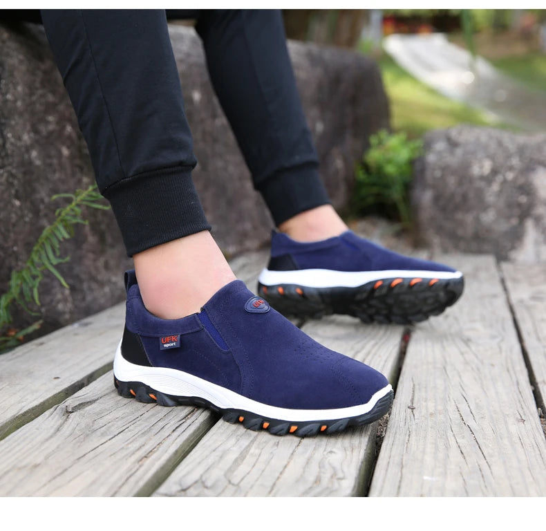 New Outdoor Hiking Camping Light Running Jogging Casual Sports Men's Shoes Non-slip Loafers Hiking Shoes Large Size 38-50