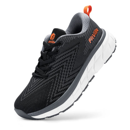 FitVille Wide Toe Box Shoes for Men Cushioned Well Extra Wide Width Shoes Non Slip Wide Lightweight Breathable Running Shoes