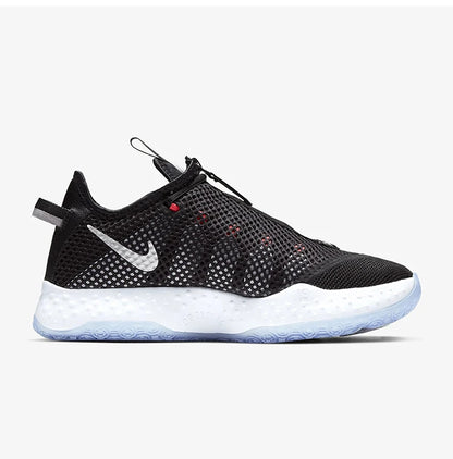 Nike Original PG 4 EP Paul George 4 Black White Blue Drip Basketballschuhe für Herren CD5082-001