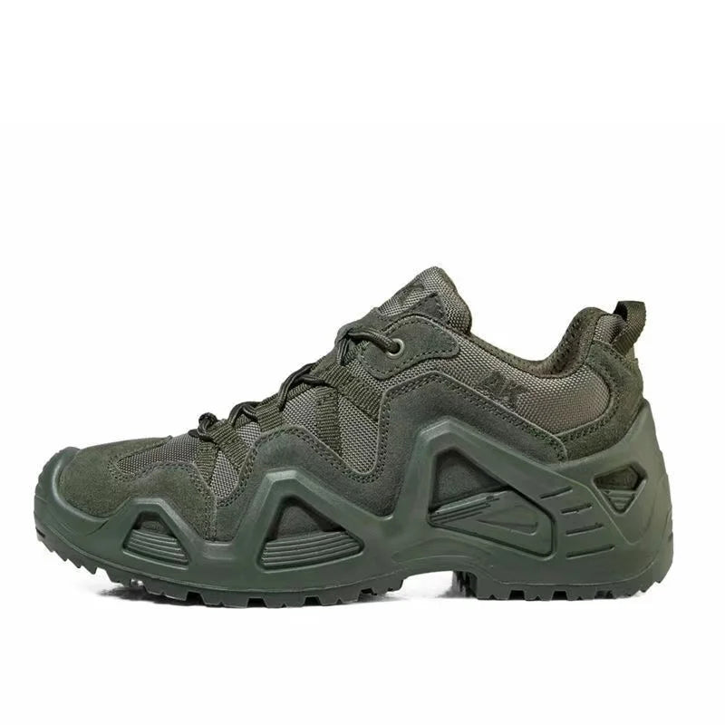 Lynjacye – zielone buty bojowe o średniej wysokości dla mężczyzn i kobiet, rozmiary 39–46, buty outdoorowe, treningowe, turystyczne, pustynne, do wspinaczki, Bota Masculina
