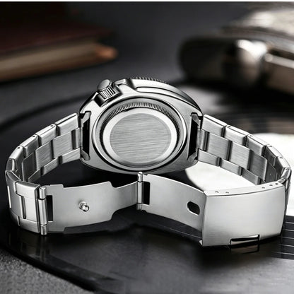 QINGXIYA New Luxury Military Man Watch Waterproof Men Watch Stainless Steel Quartz Men's Watches Reloj+box Relogio Masculino