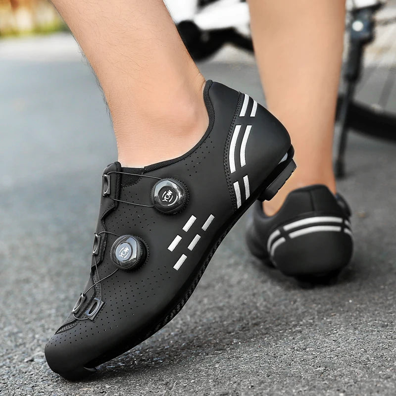 High-Quality Cycling Shoes Men's SPD Self-Locking Racing Bicycle Sports Shoes Women's MTB Mountain Non-Slip Cycling Shoes 36-47