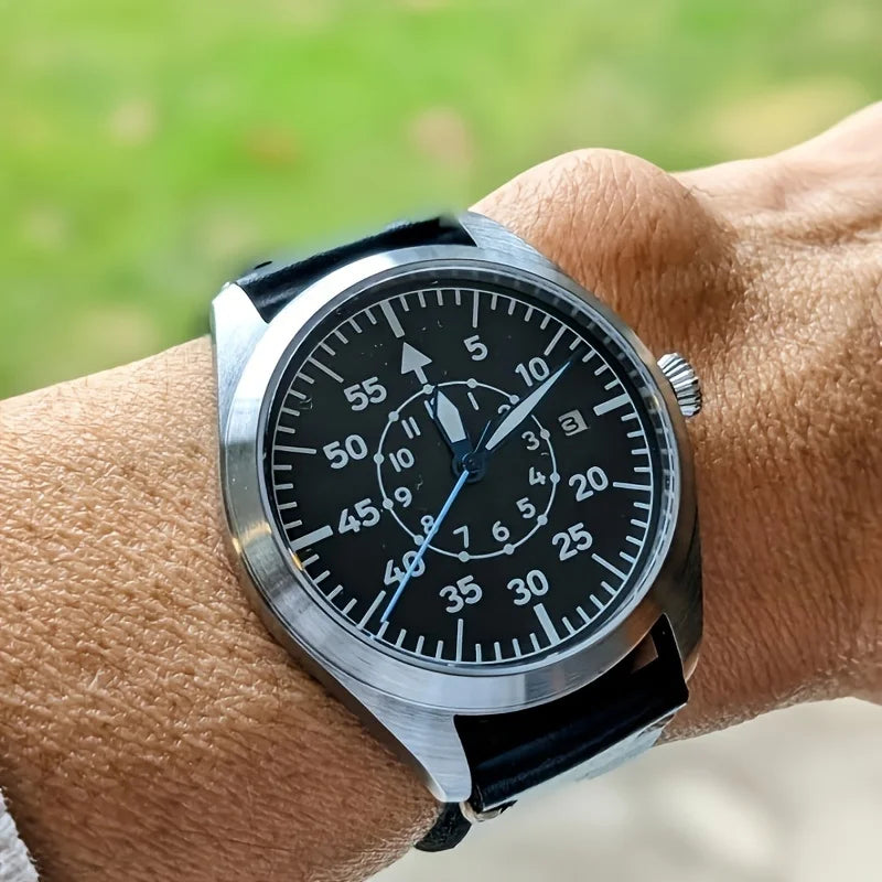 Automatic Pilot Watch Flieger A Type B Aviator Field Reloj Piloto Relogio Mechanical Wristwatch Orologio Pilota Montre Pilote