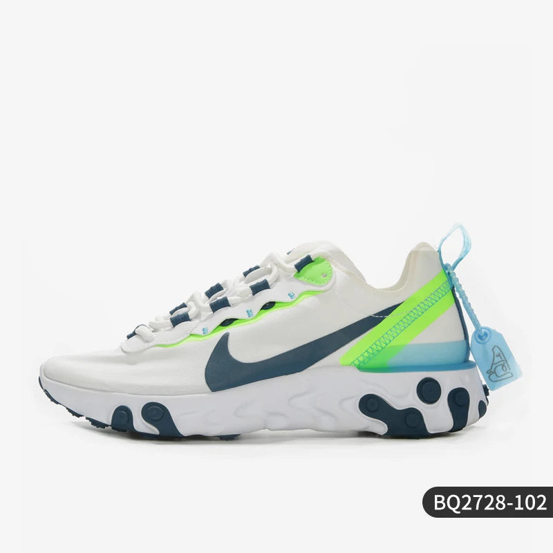 Nike genuine seasonal new women's W NIKE REACT 55 casual sports shoes BQ2728-102
