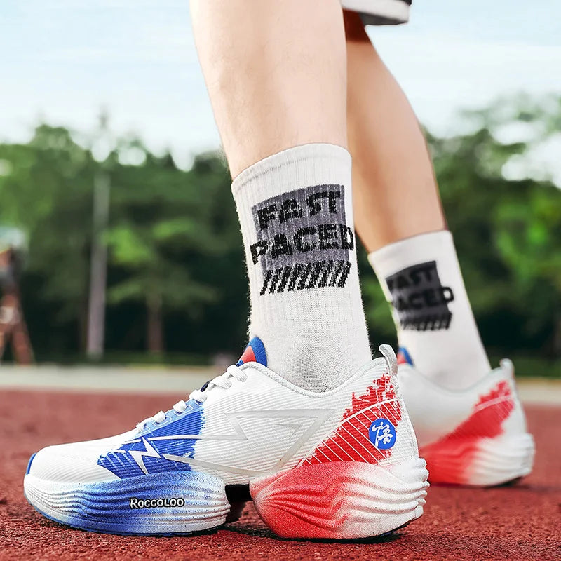 Športni čevlji za pare, profesionalni maratonski, udobni za tek, z blaženjem udarcev, trening čevlji z visokim odbojem, protizdrsni tekaški čevlji