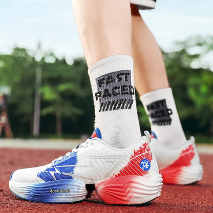Športni čevlji za pare, profesionalni maratonski, udobni za tek, z blaženjem udarcev, trening čevlji z visokim odbojem, protizdrsni tekaški čevlji