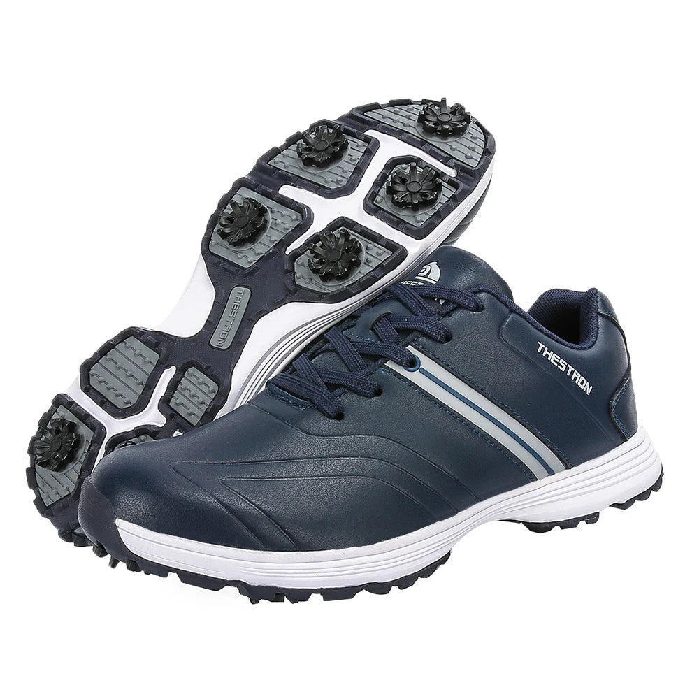 Waterproof Men's Golf Shoes Professional Lightweight Golfer Footwear Outdoor Golfing Sport Trainers Athletic Sneakers Brand