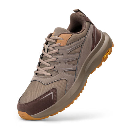FitVille extra breda sneakers för män, vandrings- och promenadskor, bred tåbox, lätt löparsko för platta fötter med fotvalvsstöd