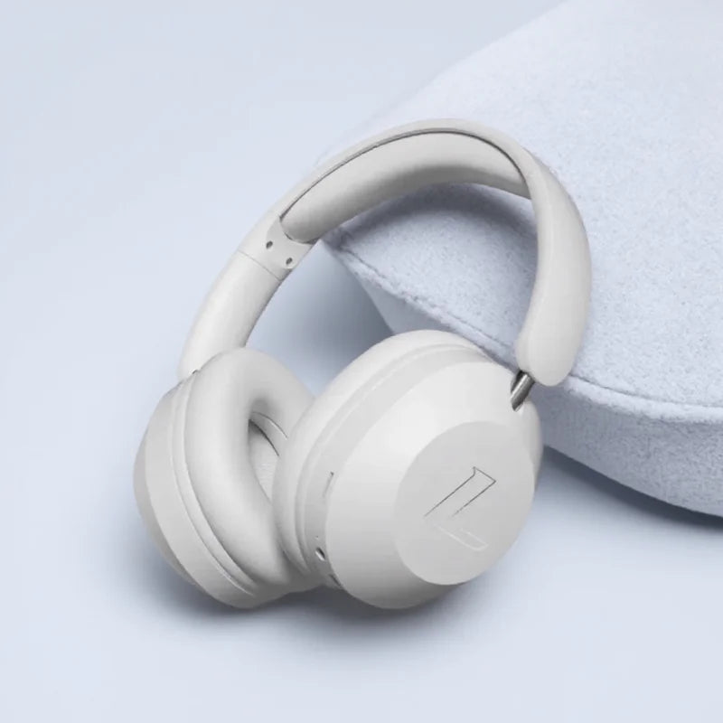 Foldable Wireless Bluetooth Headset Over Ear Sports Headphones with Stereo Sound, Noise Reduction, High Power Bluetooth Headphones for Music, Calls & Travel