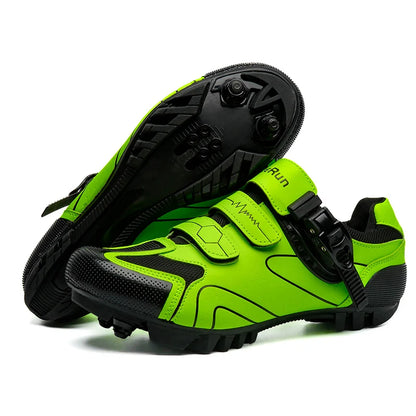 Spring 2025，MTB Cycling Shoes With Clamps For Men,Carbon Sports Shoes, Speed, Mountain Running，Mountain Bike Shoes