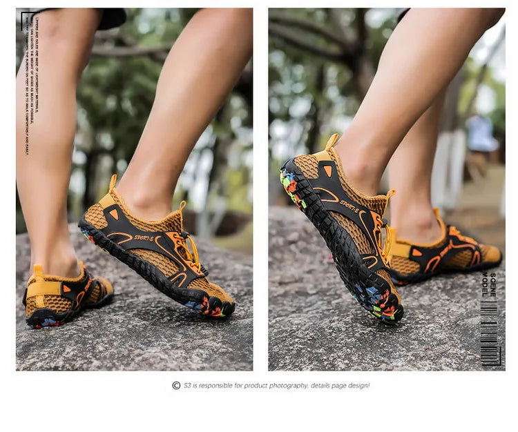 Męskie buty do brodzenia, buty plażowe typu „barefoot”, antypoślizgowe i odporne na zużycie, buty do pływania pod prąd, damskie buty do sportów wodnych na świeżym powietrzu