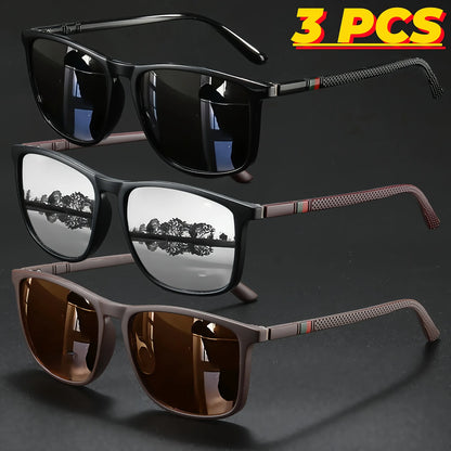 2025 Square Polarized Protective Sunglasses Anti Glare Sun Shades For Summer Party Vacation Travel Driving Fishing UV400