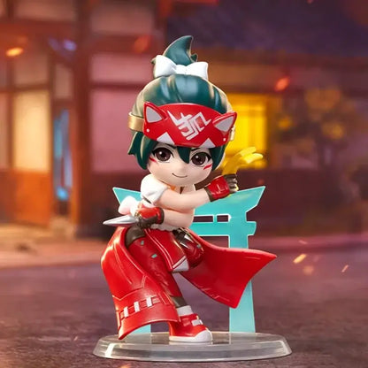 POP MART Overwatch Play of the Game Series Original-Blind-Box Überraschungs-Mystery-Box Niedliche Anime-Actionfiguren Ornamente Figuren