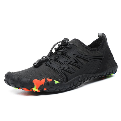Men's Trail Running Shoes, Lightweight Athletic Zero Drop Barefoot Shoes Non Slip Outdoor Walking Minimalist Shoes for Women
