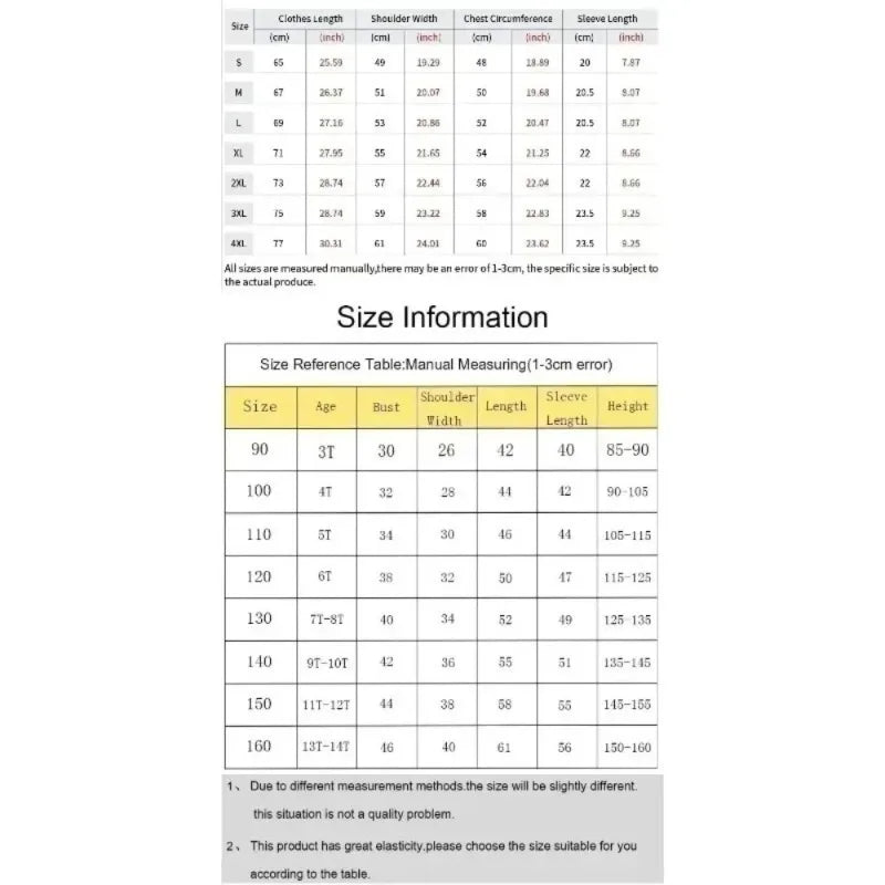 Dragon Ball Animation Joint T-Shirt 2025 Summer New Men's  Harajuku Loose Casual Plus Size Parent-Child Short Sleeve Top