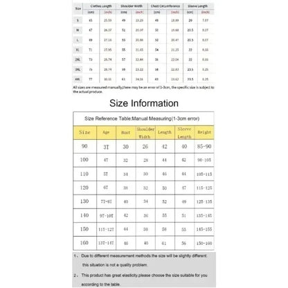 Dragon Ball Animation Joint T-Shirt 2025 Summer New Men's  Harajuku Loose Casual Plus Size Parent-Child Short Sleeve Top