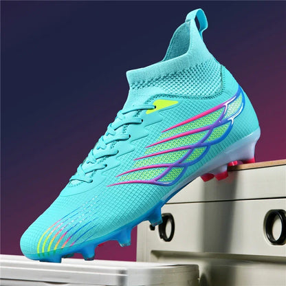 2026 Superfly FG Football Boots Outdoor Soccer Cleat Black Shoes Soft Sport Professional Shoes Breathable Comfortable Boots Plus