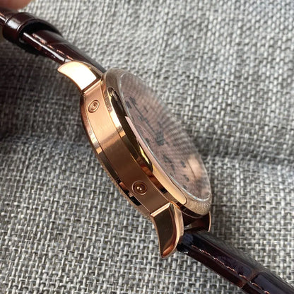 Automatické hodinky pro muže Multification, datum, den, měsíc, rok, mechanické pánské hodinky z 316L s leštěným pouzdrem, ukazatelem den/noc, 42mm