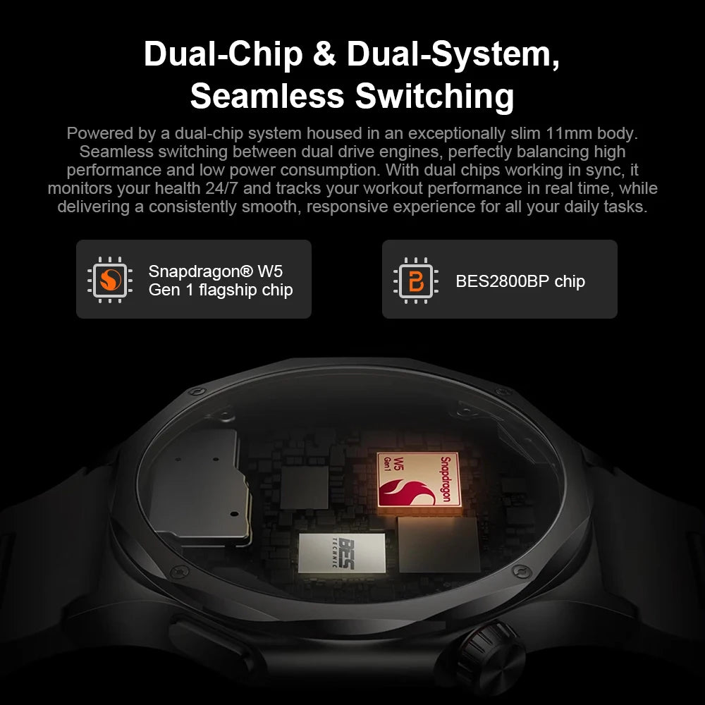 EU version OPPO watch X3 smartwatch Wear OS by Google Sleep 16-Day Battery Life SpO2 Blood Oxygen Monitoring IP69 Google Wallet