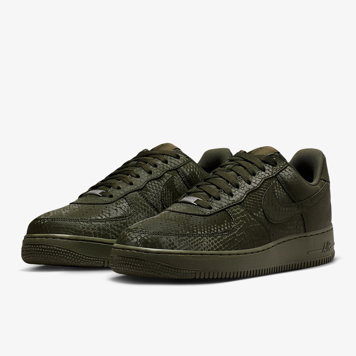 Nike Authentic jesenski stil muške niske tenisice otporne na habanje s uzorkom zmijske kože IB0018-301
