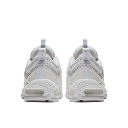 Nike Air Max 97 Running Shoes - Cushioning, Full-Length Breathable, Slip-Resistant, Durable, White-921826-101