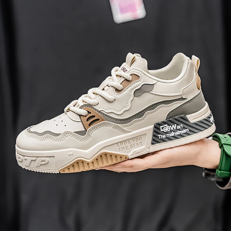 Men's sports and casual shoes, skateboarding shoes, men's street shoes, fashionable casual shoes, unisex suitable for all season