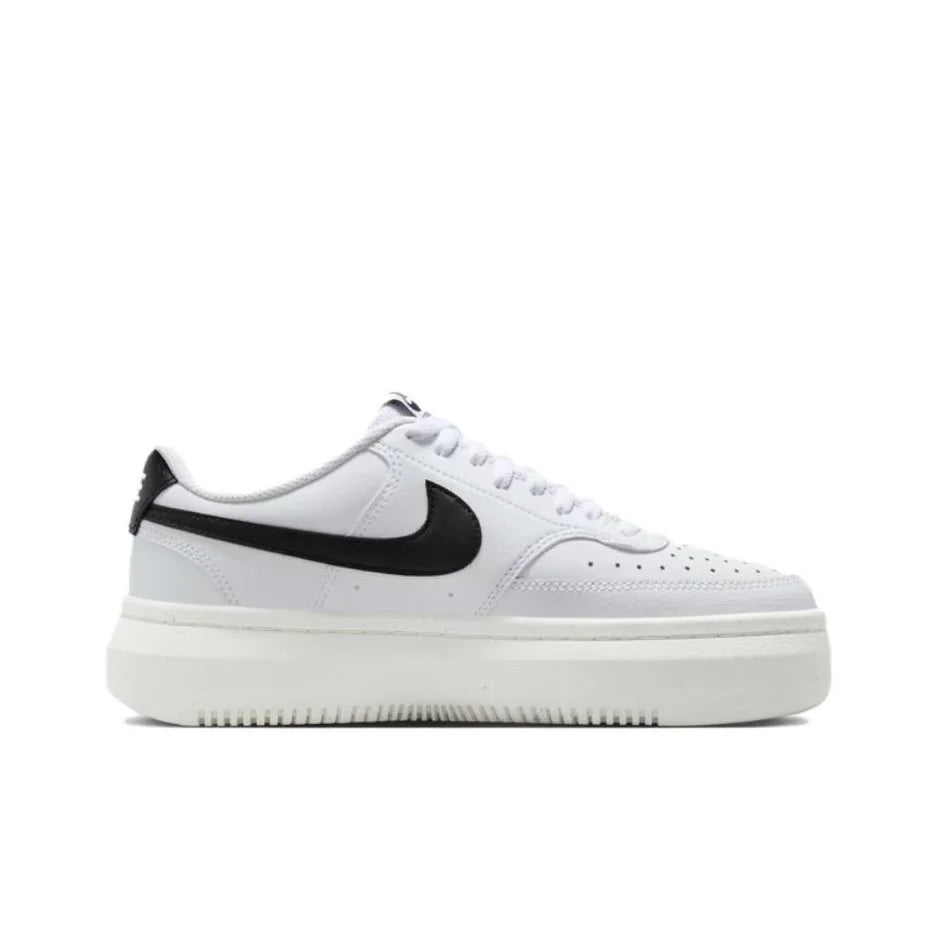 Nike Court Vision Alta Women's Low-Top Basketball Shoes Soft & Comfortable, Durable White/Black DZ5394-107