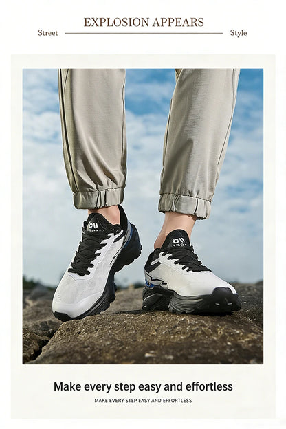 Men's Off-Road Running Shoes Spring and Summer Outdoor Power Grip Sports Shoes Breathable Trail Running Shoes for Women