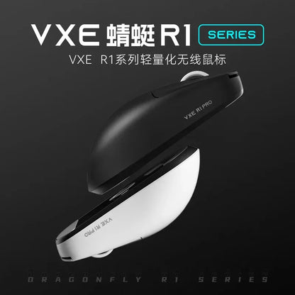 VXE Dragonfly R1 Pro Max Wireless Mouse R1 SE Lightweight PAW3395 Nordic52840 4KHz Smart Speed X FPS Office Gaming Mice Gift