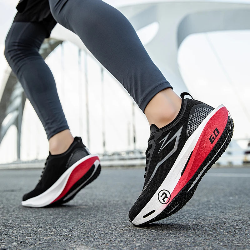 New Sports Shoes for Men&Women, Running Sneakers, Carbon Plate, Male Marathon Racing, Shock-absorbing, Athletics Training Shoes