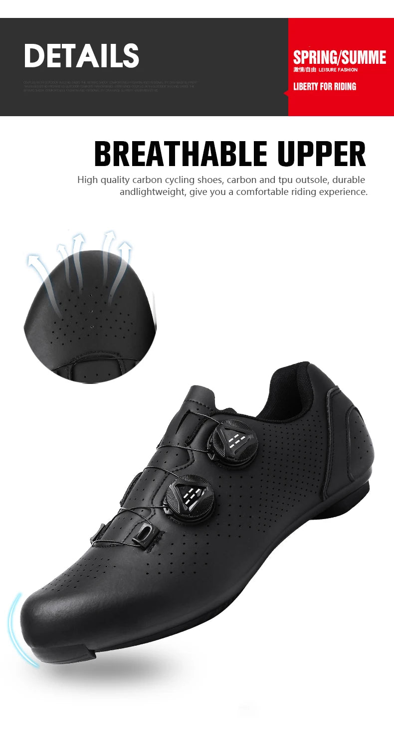 MTB Cycling Shoes Men Sports Dirt Road Bike Shoes Flat Speed Cycling Sneakers Flats Mountain Bicycle Footwear SPD Cleats Shoes
