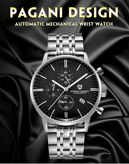 Pagani Design Men's Chronograph Watch  Japan VK67 Movt Waterproof Multifunctional Business Sports Quartz Watch Relogio Masculino
