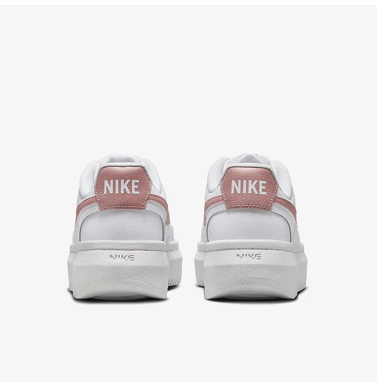 Официални оригинални дамски ежедневни маратонки Nike Court Vision Alta с дебела подметка DZ5394-102