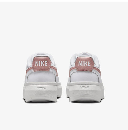 Официални оригинални дамски ежедневни маратонки Nike Court Vision Alta с дебела подметка DZ5394-102