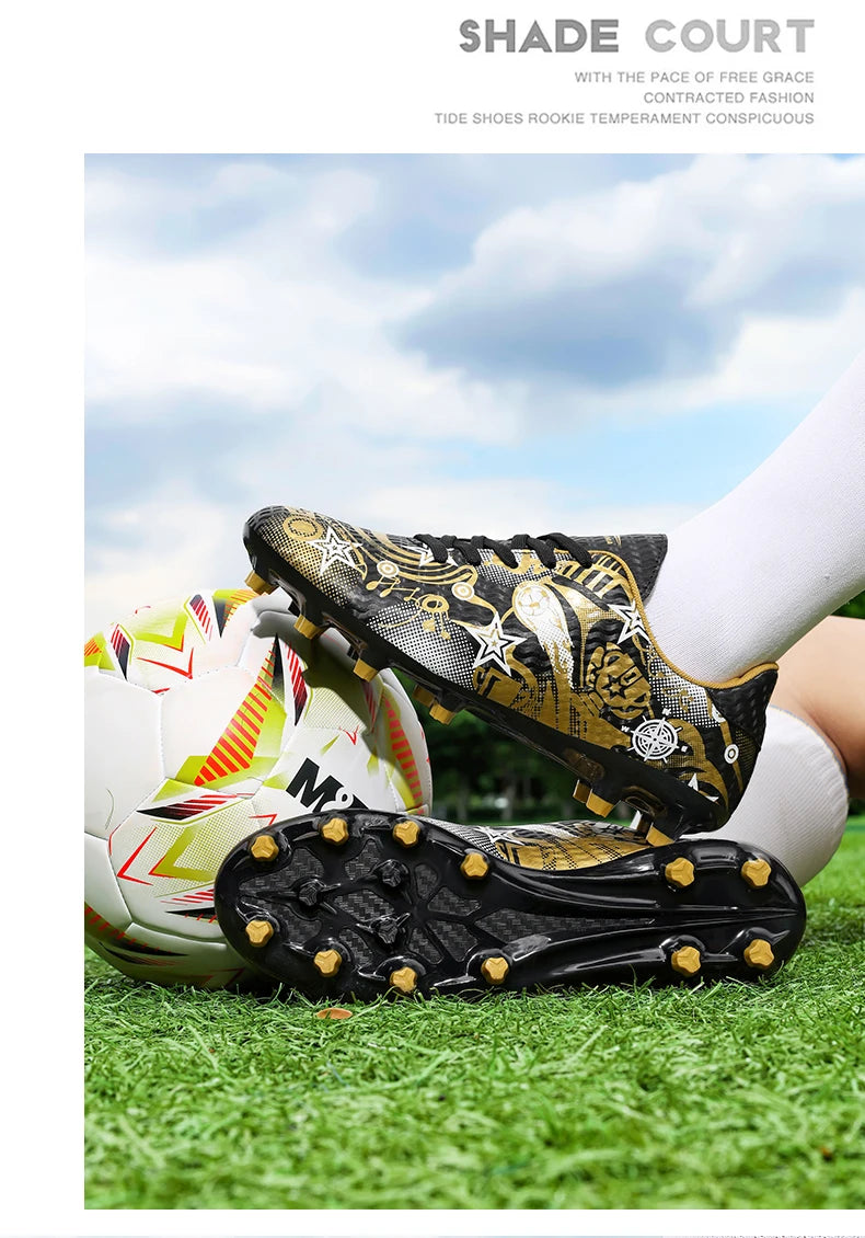 New Men Soccer Shoes Boys Original Football Shoes TF/AG Indoor Professional Football Field Boots Society Cleats Sneaker Non Slip