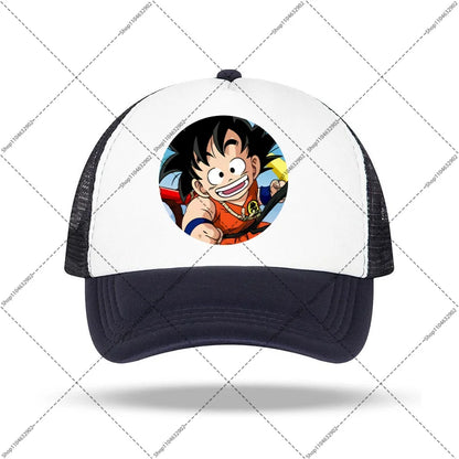 Dragon Ball-baseballkeps för kvinnor och män, solhattar, kepsar med tryck av seriefigurer och anime, bekväma unisex-bomullskepsar för vuxna, perfekta som sommargåvor och festpresenter
