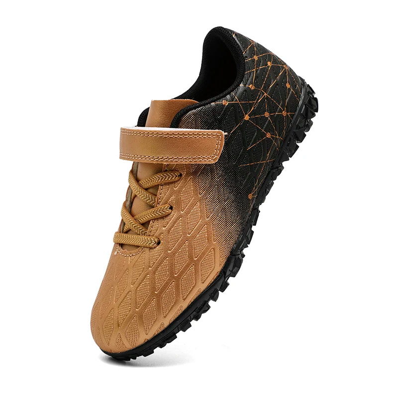 New Men Soccer Shoes Girls Cleats Outdoor Match Training Sport Football Boots Long Spikes Comfortable Breathable Boys Non Slip