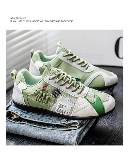 Buty męskie letnie, nowe, z siateczki, oddychające, młodzieżowe, rekreacyjne, do biegania, do chodzenia, lekkie trampki, Zapatillas