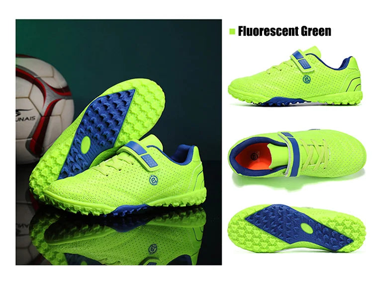 Buty piłkarskie dla chłopców, niskie, letnie, oddychające, sportowe, treningowe, na świeżym powietrzu, młodzieżowe, do gry na sztucznej murawie