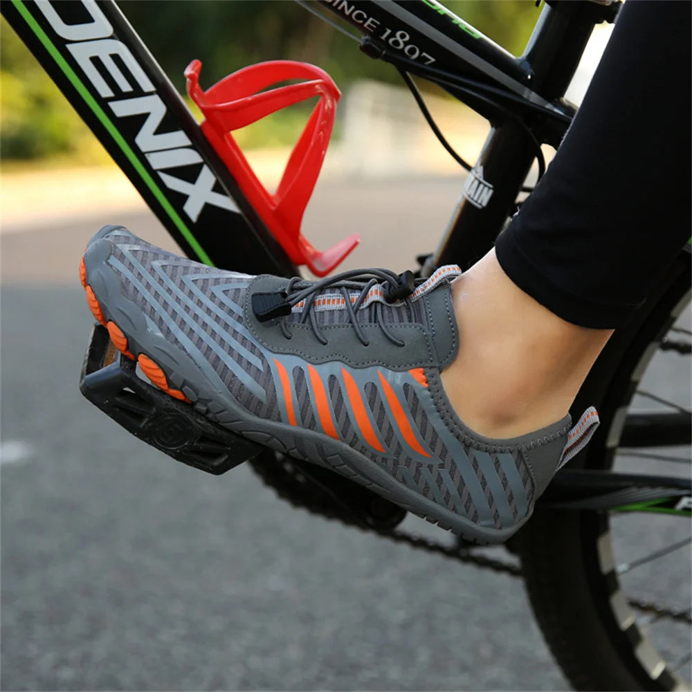 Sapatos Aquáticos Unissexo de Secagem Rápida para Homem e Mulher, Coloridos, para Praia, Natação, Surf e Beira-Mar, Ténis Aquáticos para Casal, Descalços, para Caminhada em Riachos