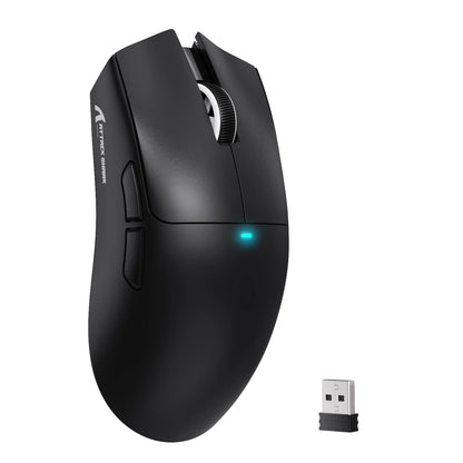 ATTACK SHARK X11SE trådlös gamingmus, Tri-Mode, 63g superlätt med PAW3311-sensor, 22000 DPI, 300mAh-batteri, dubbel drivrutin