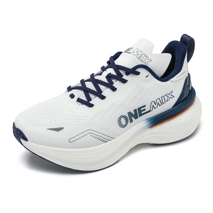Scarpe da jogging e running ONEMIX Bumper Max unisex, sneaker leggere da strada resistenti all’usura, scarpe sportive fashion per il fitness