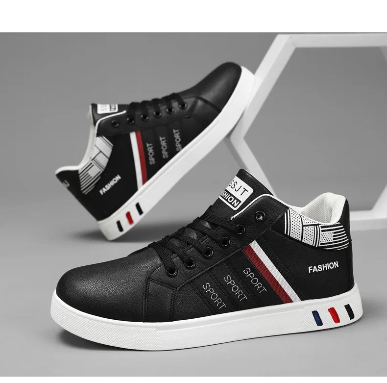 Męskie buty do skateboardingu 48 – codzienne, wysokie trampki do chodzenia, buty sportowe, oddychające buty hip-hopowe, buty uliczne, Chaussure Homme