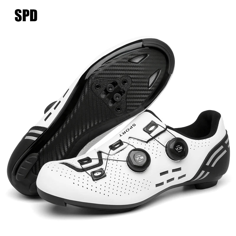 Cycling Shoes Men's Professional MTB And SPD Cycling Shoes Mountain Racing Shoes Women's Mountain Racing Spd Road Cycling Shoes