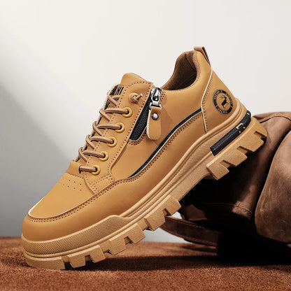 Men's Casual Sports Outdoor Hiking Trendy Fashion Comfortable Thick-Soled Street Board Shoes