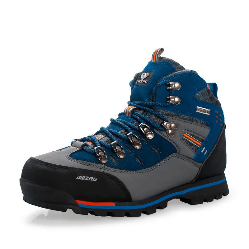Men Climbing Shoes Outdoor Fashion Anti Slip Wear-resistant Hiking Boots Comfortable Waterproof Snow Walking Travel Sports Shoes