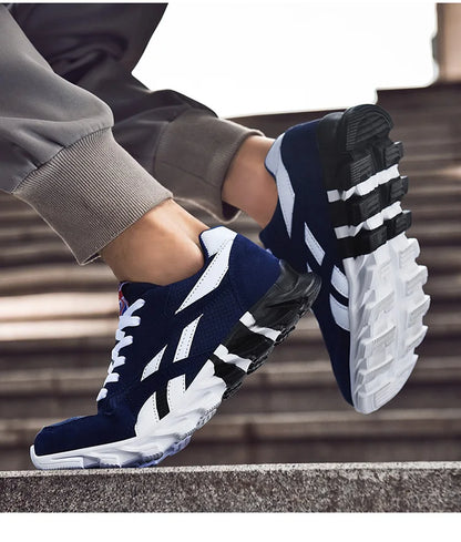 New Men's and Women's Running Shoes Breathable Casual Sneakers Anti-slip Vibration Comfortable Outdoor Sprots Walking Shoes36-48
